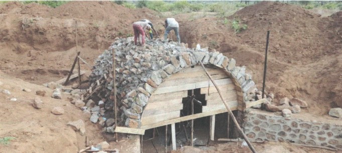 Stone Arch Culvert Construction